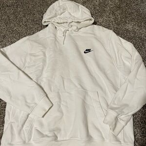 Nike Men's Classic White Hoodie